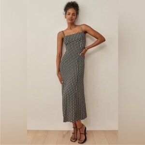NWOT Reformation Liya Dress in Giotto Print Size 4